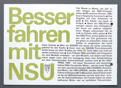 Prospekt nsu modelle - prospekt, 4