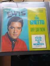 Elvis Single In The Ghetto / Any Day Now,