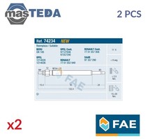74234 GLÜHKERZE GLÜHKERZEN FAE 2PCS FÜR VAUXHALL VECTRA II,SIGNUM 3L