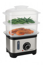 Silvercrest SDG 950 C3 Dampfgarer 950W mit 3 BPA-freien Auf