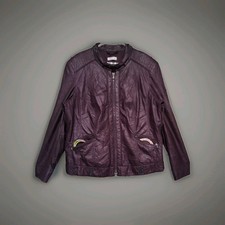 "BONITA" LEDERJACKE IMITAT XL