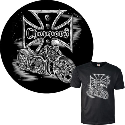 Chopper biker shirt motorrad - chopper,