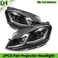 Black Pair LED Projector