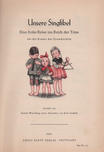 Unsere singfibel eine - -,