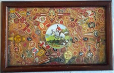 Servier Tablett Holz + Glas