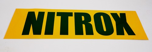 Nitrox-Tauchflaschenaufkleber