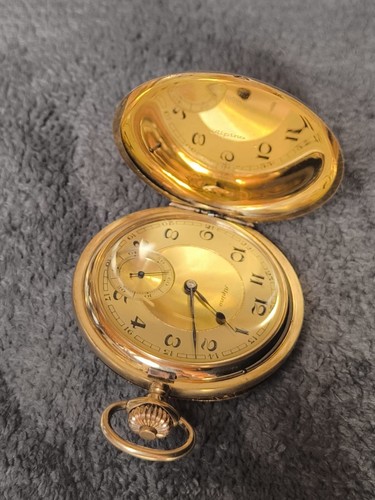 Gold taschenuhr alpina 585 - alpina,