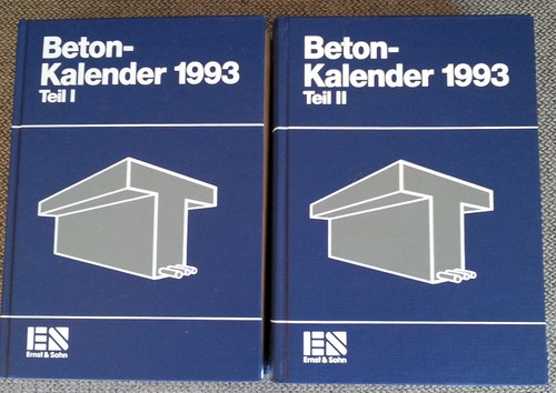 Betonkalender 1993 teil 1 - betonkalender,