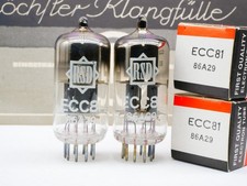 matched pair ECC81 RSD 12AT7