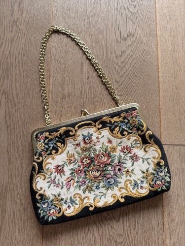 Vintage handtasche schwarzem - vintage-handtasche,