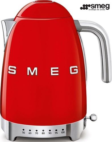 Smeg wasserkocher rot - smeg, 50's