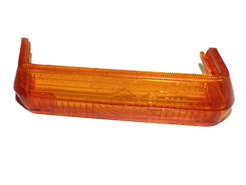 Gelbes blinkerglas vorne - gelbes,