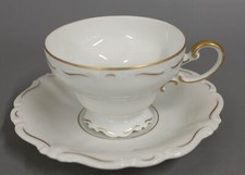 Teetasse & UT Rosenthal Pompadour Goldrand