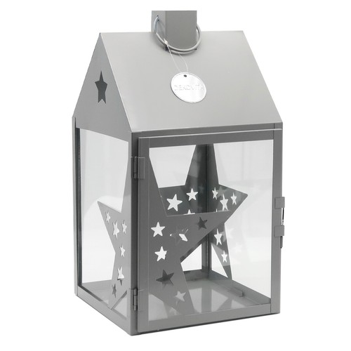 38cm metall laterne lichthaus - 38cm, metall-laterne