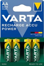 Varta AA Akku Mignon NiMH 2600 mAh Ready to use 4er Blister 5716