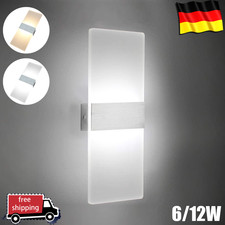 LED Wandleuchte Leuchte Modern Außen Flurlampe Wandlampe Innen Wandbeleuchtung