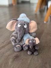 NICI Elefantenfamilie Kuscheltiere, Plüschtier, 10 cm - 20 cm