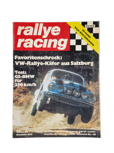 Rallye racing von 1972 - racing,