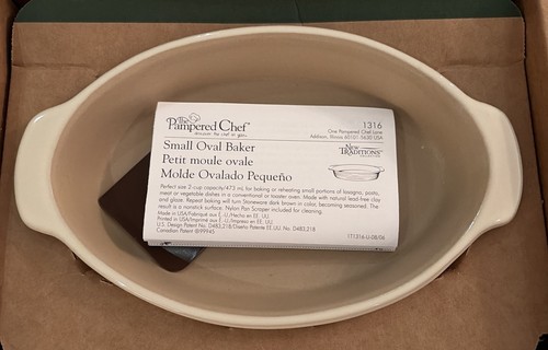 Vtg new pampered chef - new,