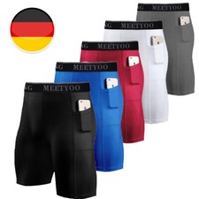 Herren Kompressionsshorts Schnelltrocknendes Baselayer Unterhose Tights