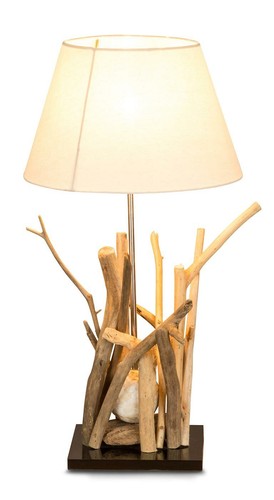 Hochwertige tischlampe holz - hochwertige,