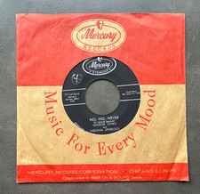 7" George Jones & Virginia Spurlock - Flame In My Heart / No,No, Never - Mercury