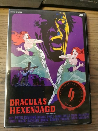 Dracula hexenjagd dvd - dvd, hammer