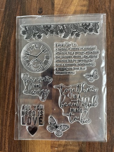 Clear stamps love - stamps, together