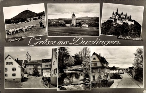 Dußlingen dusslingen in - ak,