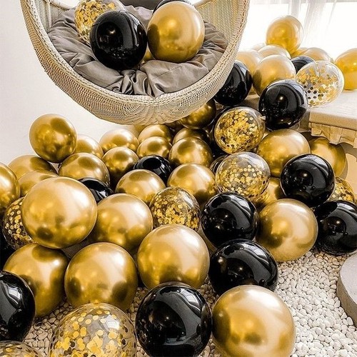 Chrom metallic luftballons - metallic, 12"