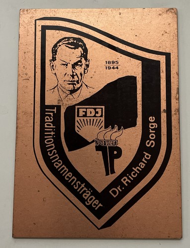 Org staatssicherheit plakette - org.staatssicherheit,