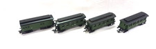 4x Personenwagen Nebenbahn 2x