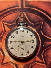 Rar! Lanco Taschenuhr komplett 800 Silber 1920 PERFEKT!