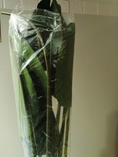 Künstliche Paradiesvogel Pflanze 180cm künstliche Tropische Palme mit 13 Blätter