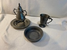 Zinn Sammlung aus einem