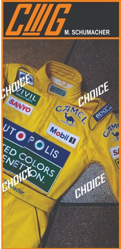 Schumacher replica patches - schumacher,