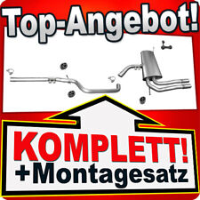 Auspuff für SEAT ALTEA XL 2.0 TDi 103 KW ab 2005 Auspuffanlage