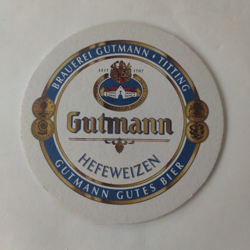 Schöner bierdeckel brauerei - -,