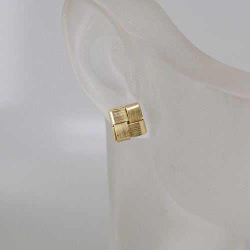 Ohrstecker 750 18k - in, gelbgold