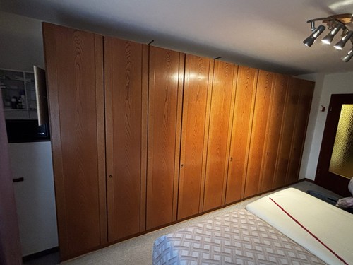Echt holz wandschrank - holz,
