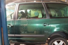 TÜR Hinten Links ( AB 2000 ) VW Sharan 1.8 5V Turbo 7 M Farbe Bright Grenn Grün