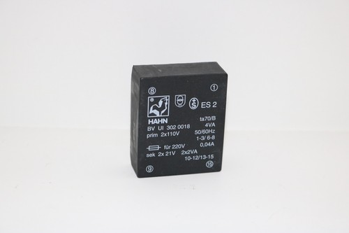 Hahn 2x110v 2x21v - /, 2x2va