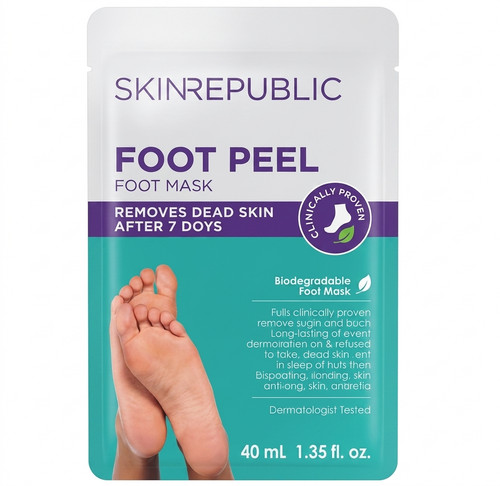 Skin republic foot - foot, peel