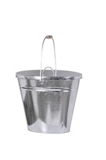 FireFix Ascheeimer oval mit Deckel Höhe  36 cm, 22 Liter  Kaminzubehör