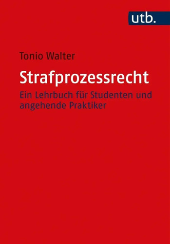 Strafprozessrecht ein - |,