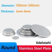Edelstahl Ronden 1-3mm Ø20mm