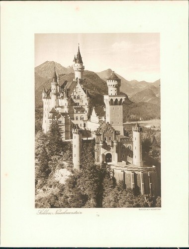 Kupfertiefdruck füssen - kupfertiefdruck, :