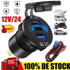 12V QC 3.0 Dual USB Auto