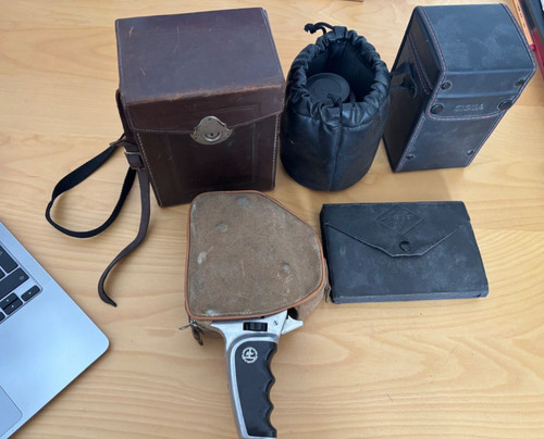 Vintage kamera konvolut - kamera-konvolut, mit