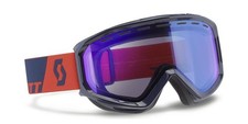 SCOTT Skibrille Brille Ski Schneebrillen "GOGGLE LEVEL" blau/orange Anti-Fog